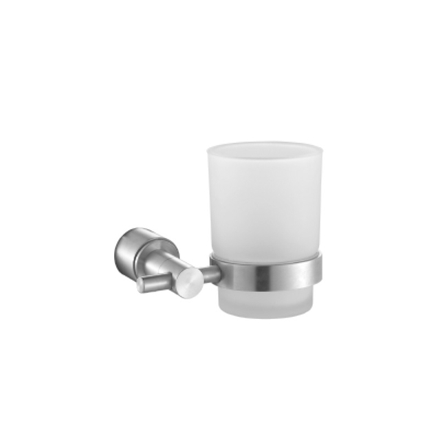 Stainless Steel 304 Tumbler Glass Toothbrush Holder 51502