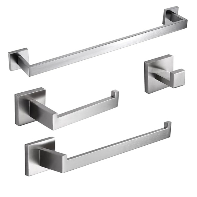 Stainless Steel 304 Brushed Bathroom Accessories Hardware Sets 77000S