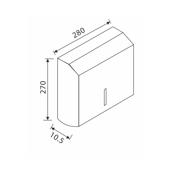 Stainless Steel Paper Towel Holder
