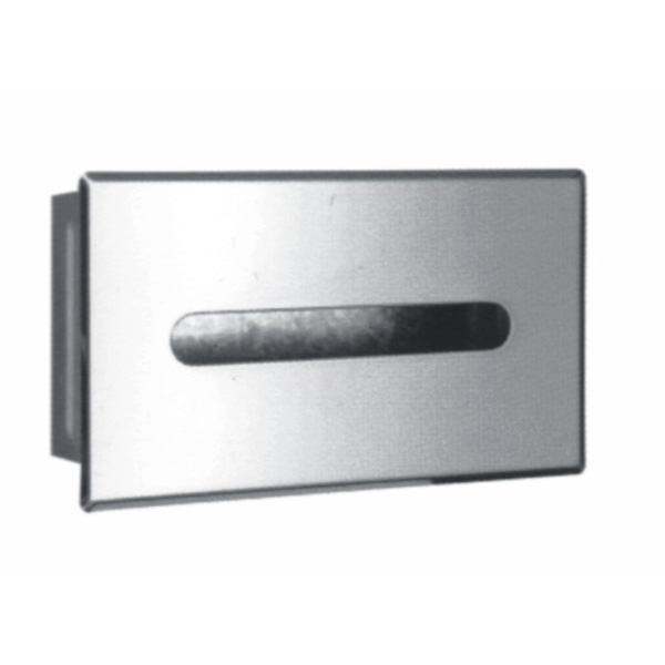 Wall Concealed Stainless Steel 304 Toilet Hand Tissue Paper Box 6629