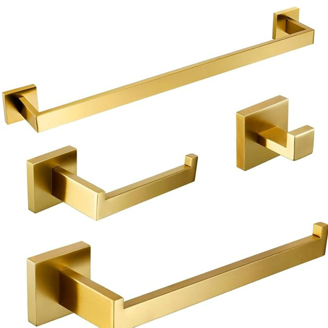 Stainless Steel Bathroom Set